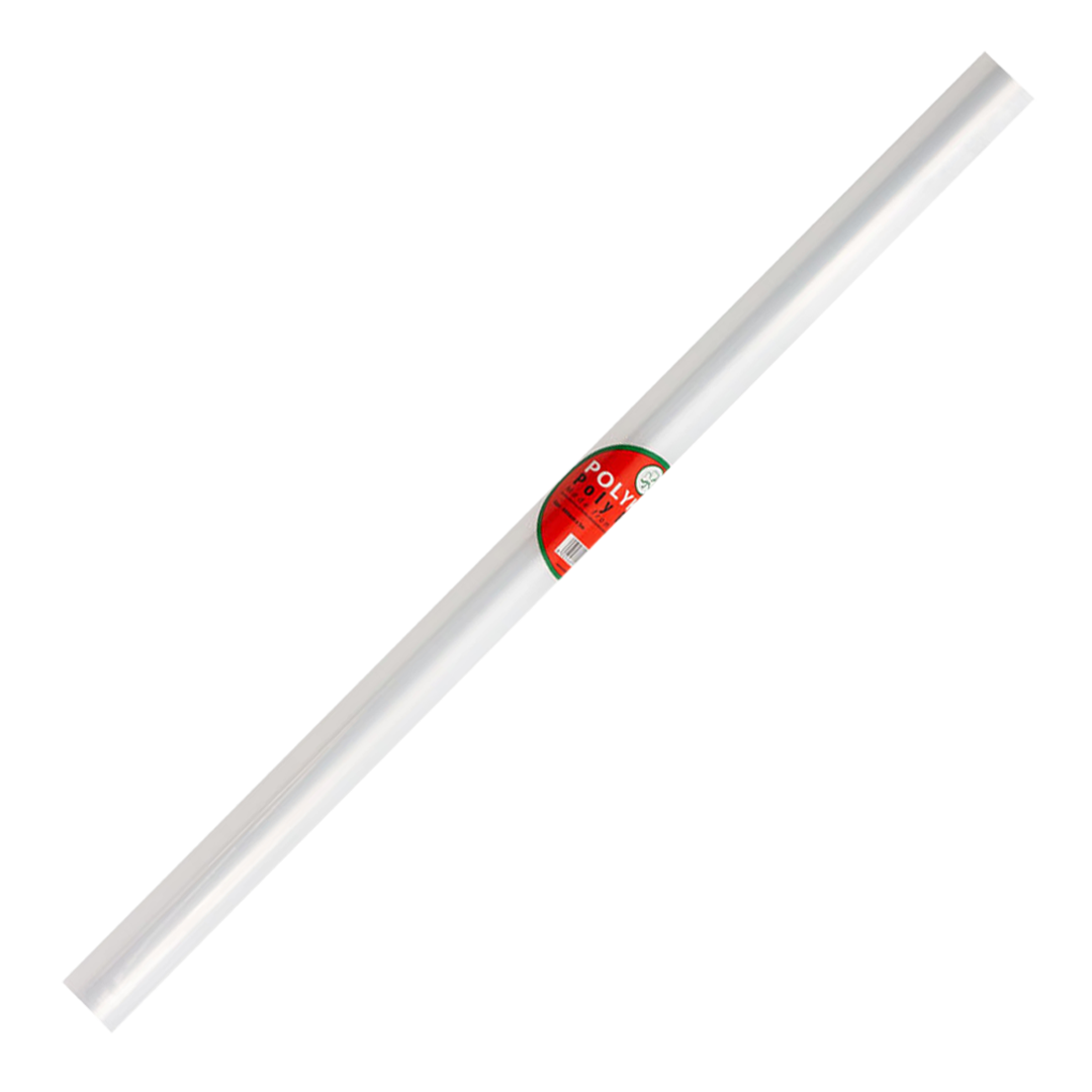 TREFOIL BOOK COVER POLY ROLL 100MIC 480MMX3M