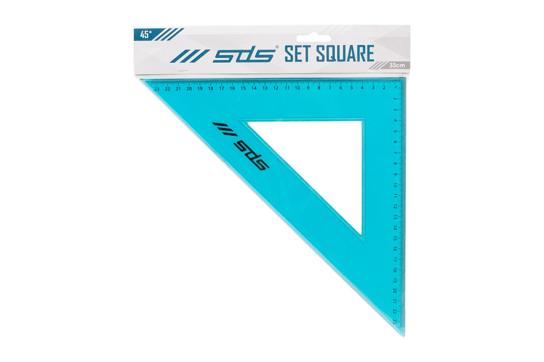 SDS Set Square 45 Degree 33cm