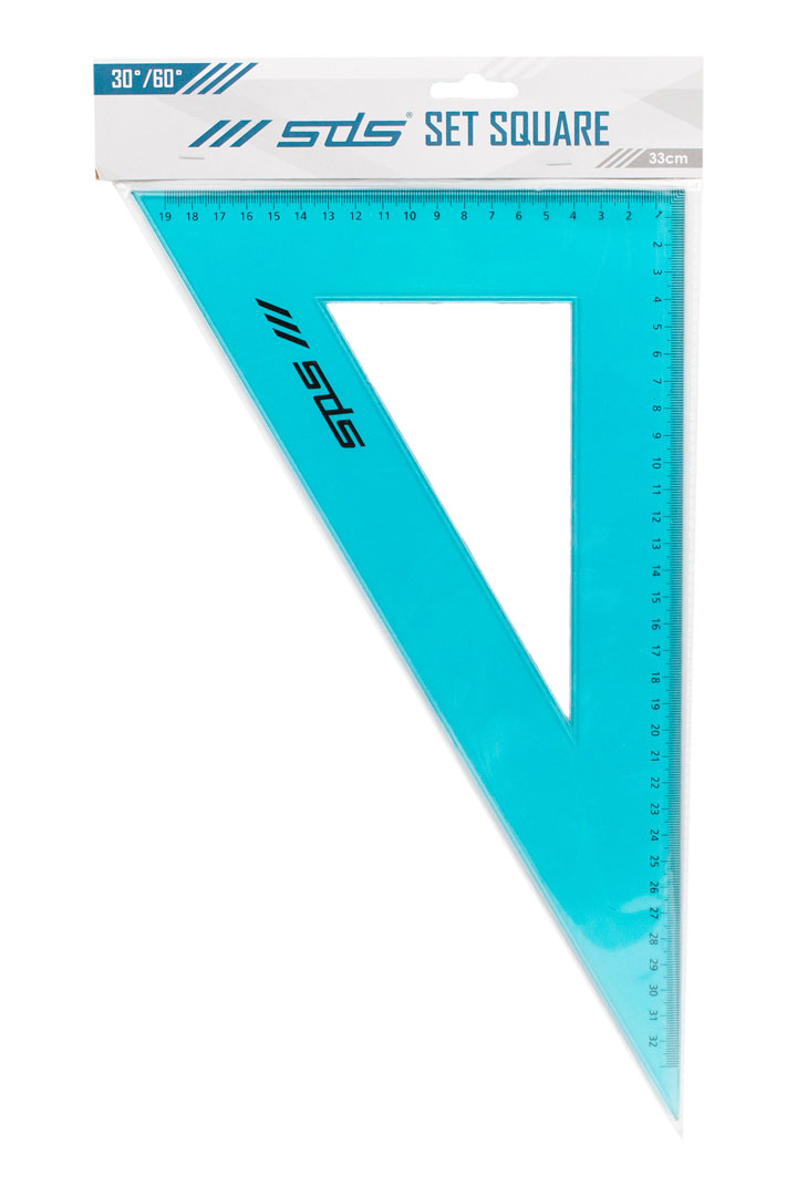 SDS Set Square 30/60 Degree 33cm