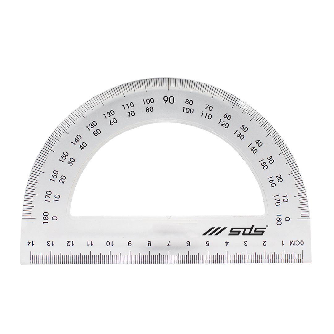 SDS Protractor 180 Degree 15cm