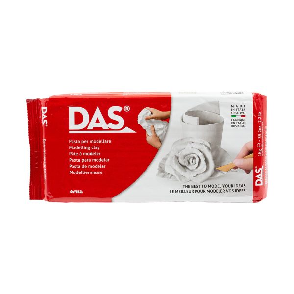 DAS Clay Air Drying White 1kg