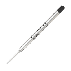 PARKER QUINKFLOW BALLPOINT PEN REFILL MEDIUM BLACK 0.7MM
