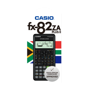 Casio FX-82ZA Plus II Scientific Calculator Black