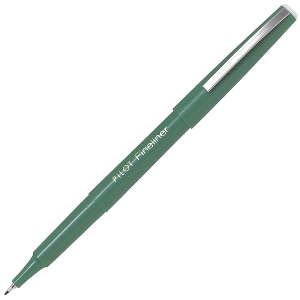 PILOT FINELINER GREEN 1,2MM