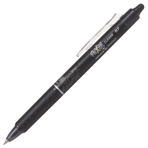 PILOT FRIXION CLICKER PEN BLACK 0,7MM
