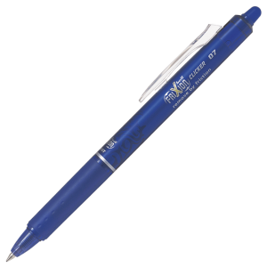 PILOT FRIXION CLICKER PEN BLUE 0,7MM