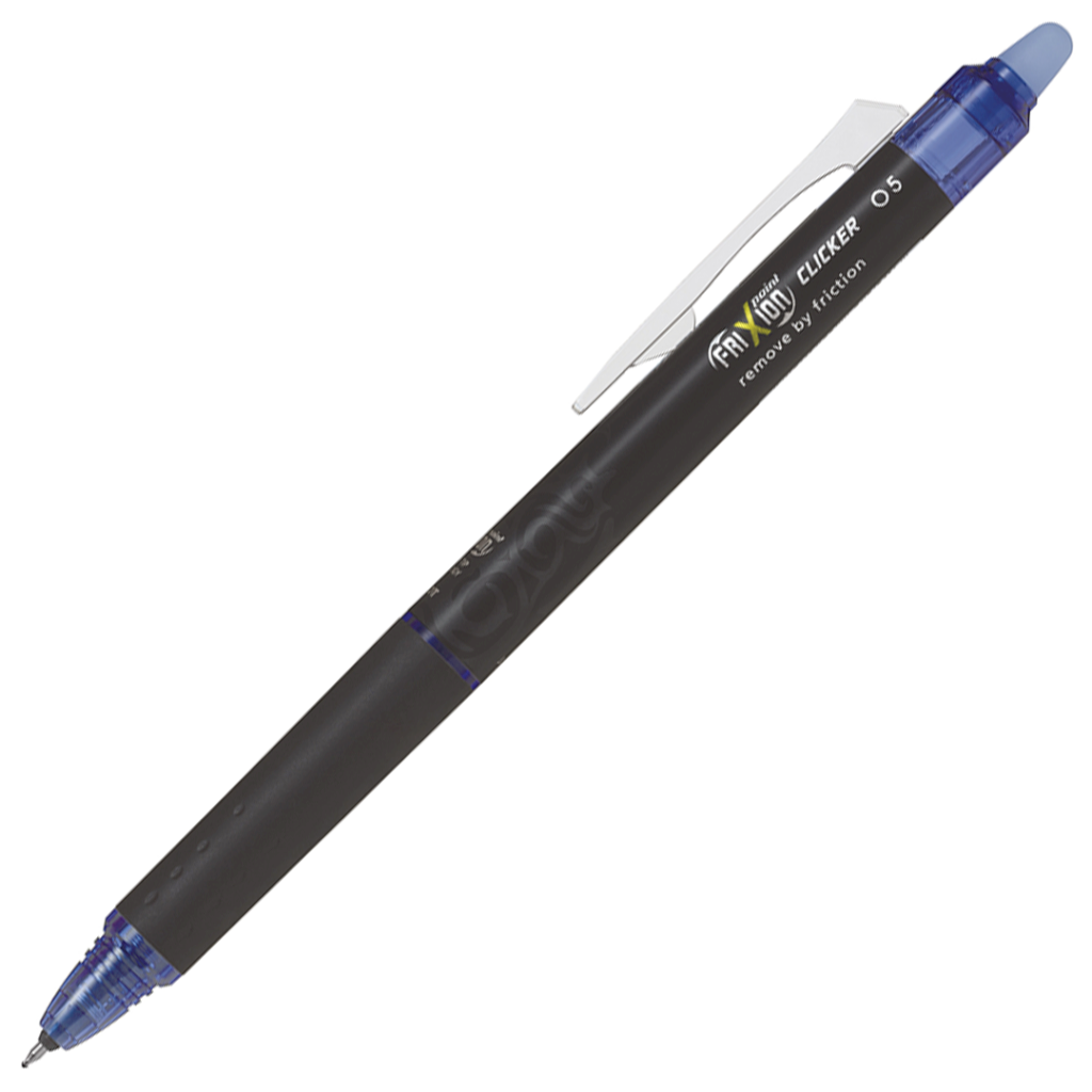 PILOT FRIXION CLICKER PEN BLUE 0,5MM