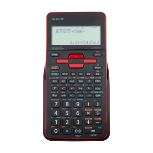 Sharp EL-535 Scientific Calculator 422 Functions Red