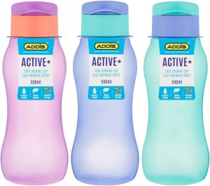 ADDIS ACTIVE BOTTLE 500ML ASSORTED