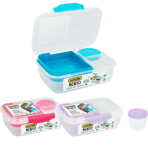 ADDIS LUNCH BOX BENTO PINK 1,6L