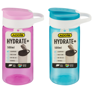 ADDIS HYDRATE BOTTLE 500ML ASSORTED