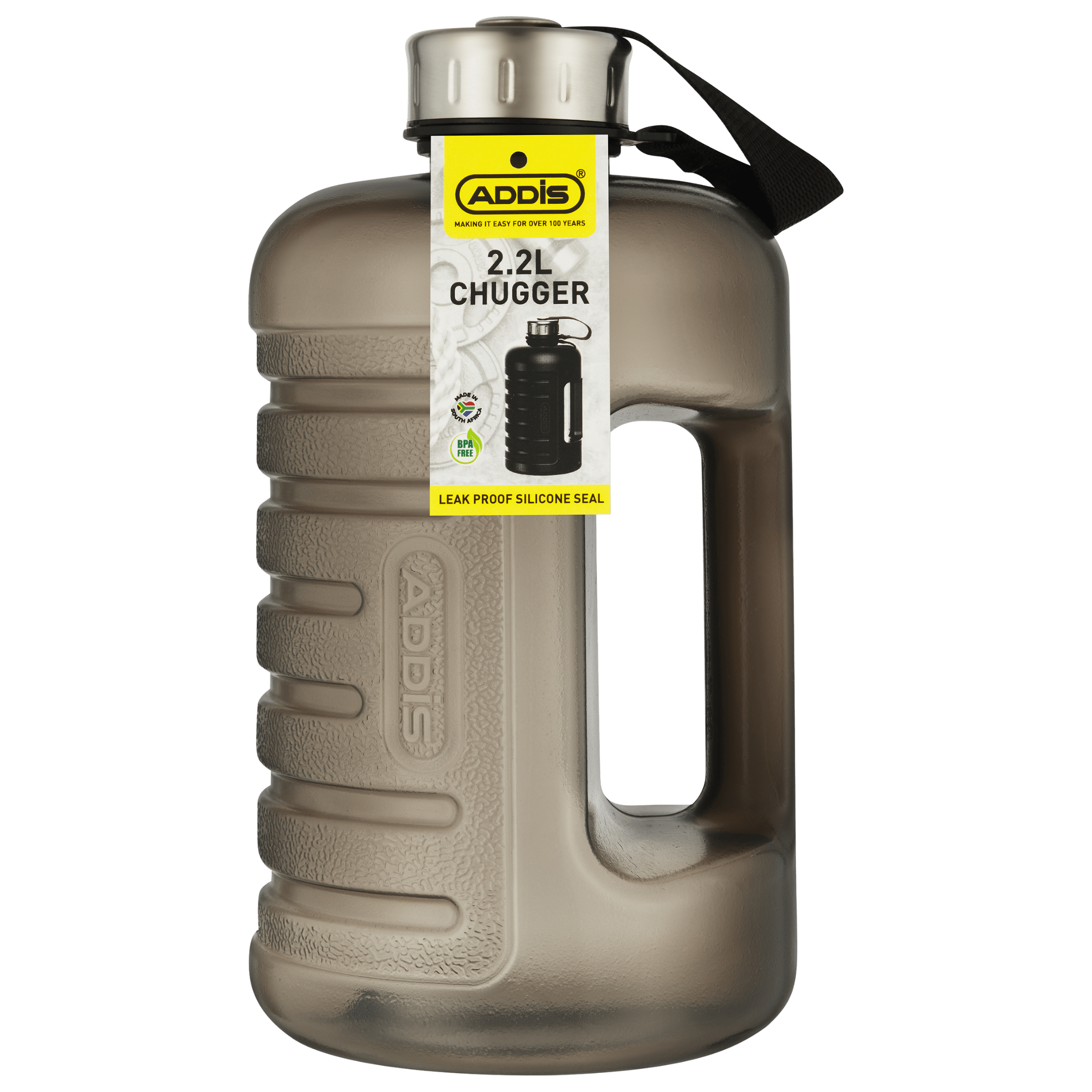 ADDIS CHUGGER SPORTS BOTTLE BLACK 2,2L