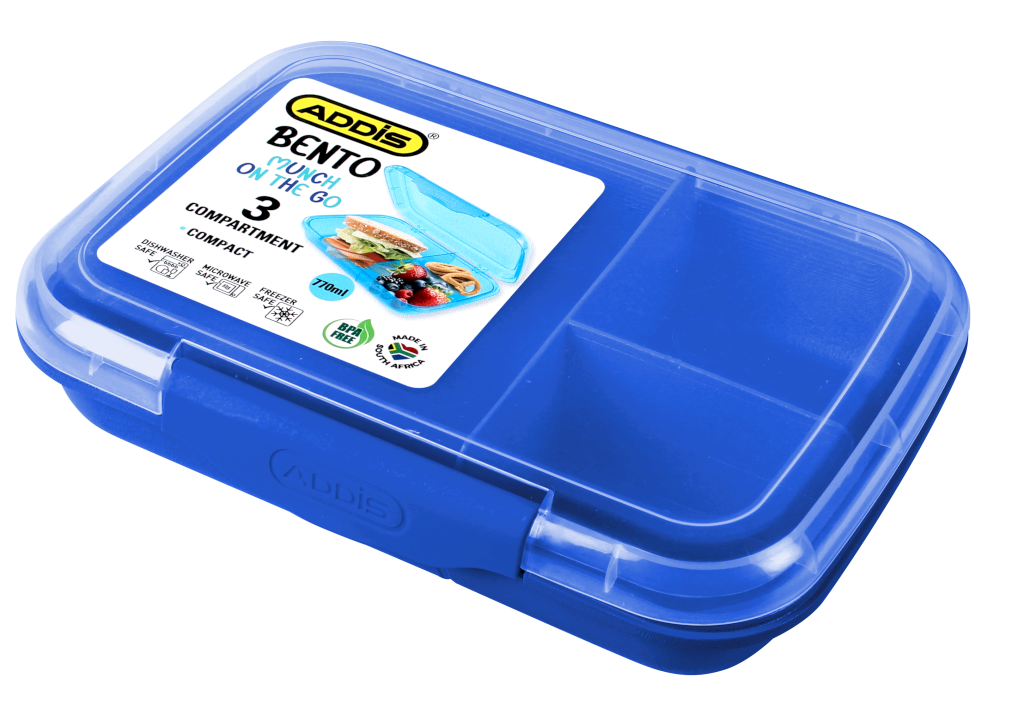ADDIS COMPACT BENTO NAVY 770ML