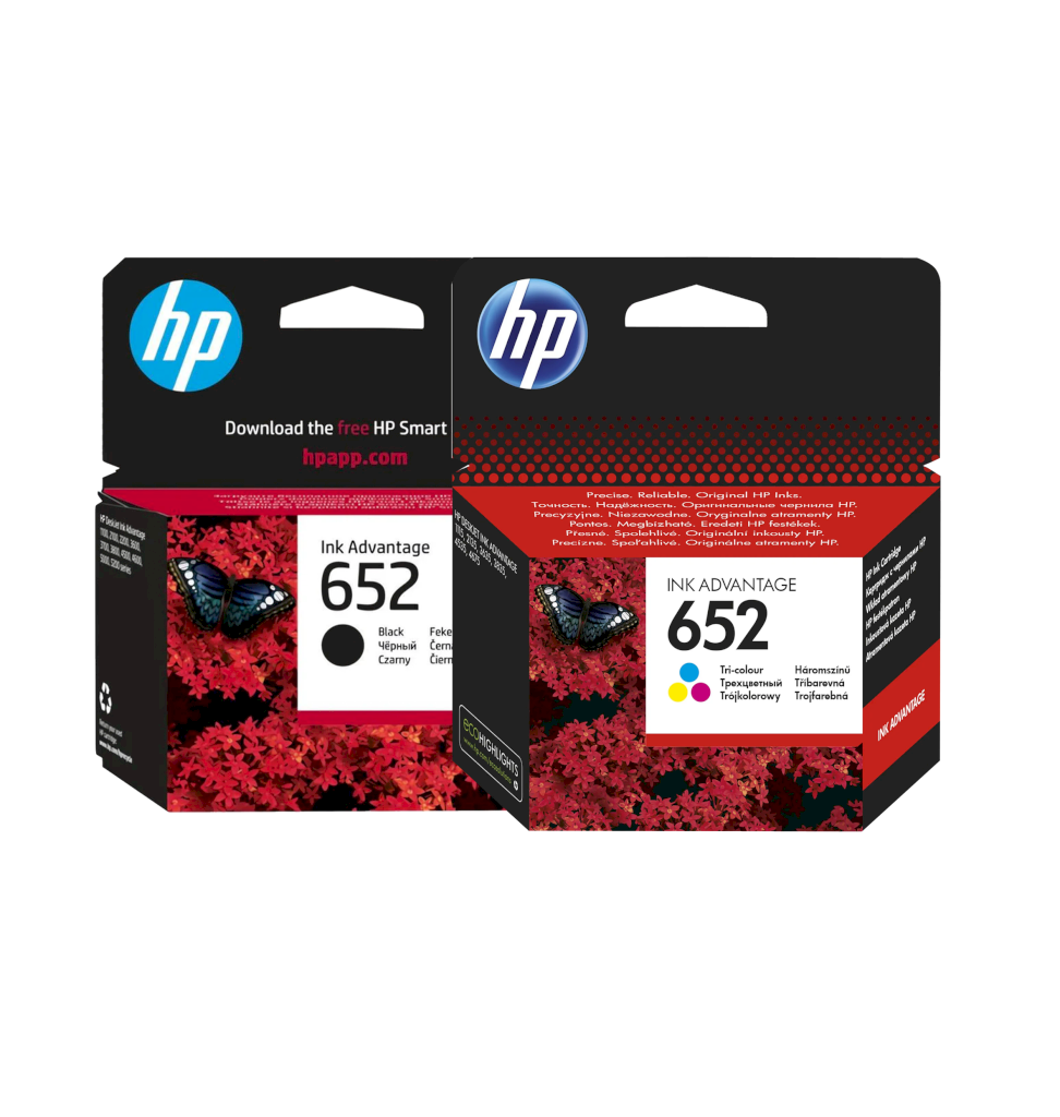 HP 652 BLACK & COLOUR BUNDLE + FREE GIFT