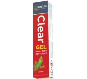 BOSTIK CLEAR GEL GLUE 25ML