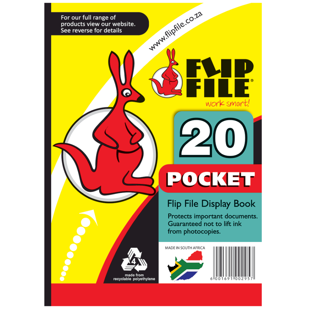 Flip File Display File A5 20 Pocket