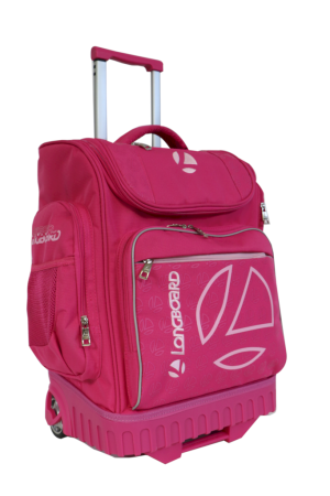 LONGBOARD CRUISER HARDBASE TROLLEY BACKPACK PINK