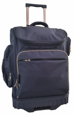 LONGBOARD CRUISER HARDBASE TROLLEY BACKPACK PLAIN NAVY