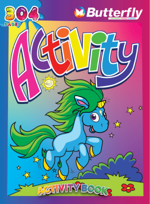BUTTERFLY ACTIVITY BOOK 304 PAGE