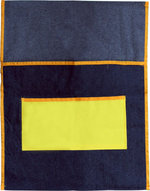 BUTTERFLY DENIM CHAIR BAG 440MMX485MM