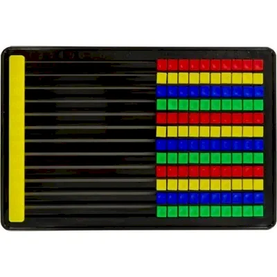 BUTTERFLY PLASTIC ABACUS 120 BEADS