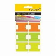 TOWER SELF-ADHESIVE TABS NEON