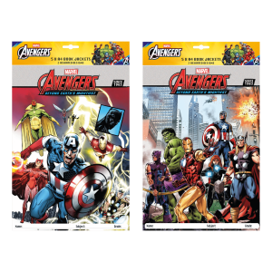 SAG BOOK JACKETS PRE-CUT AVENGERS A4