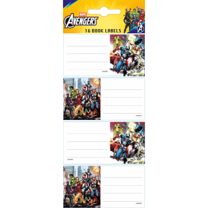 SAG BOOK LABELS AVENGERS