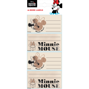 SAG BOOK LABELS MINNI MOUSE