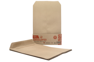 PNA Self Seal Envelopes Manilla Pocket C4 Pack of 25