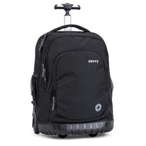 Savvy Easyride Trolley Backpack Black