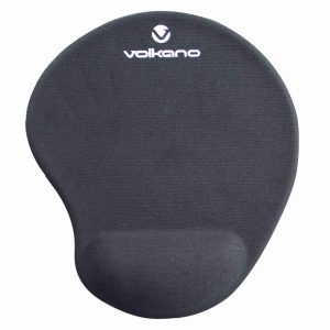 Volkano Comfort Series Gel Wristguard Mouse Pad Black