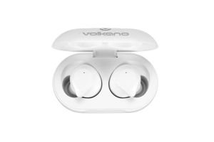 Volkano Scorpio Series True Wireless Earphones White