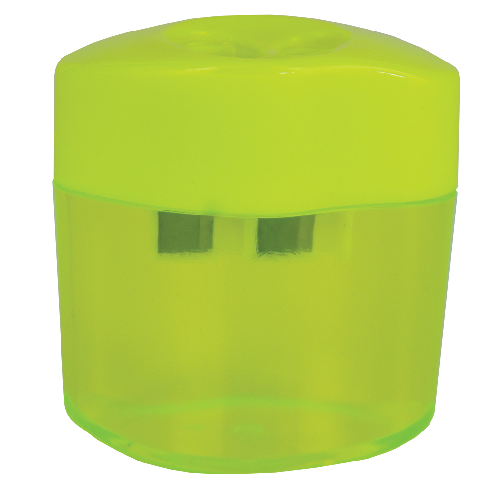 TREELINE BARREL SHARPENER 2 HOLE YELLOW