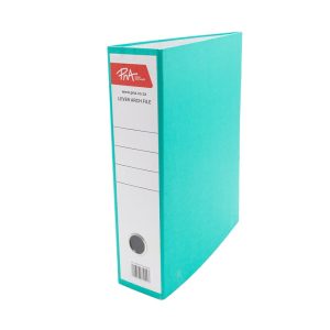 PNA Lever Arch File Board Turquoise A4 75mm