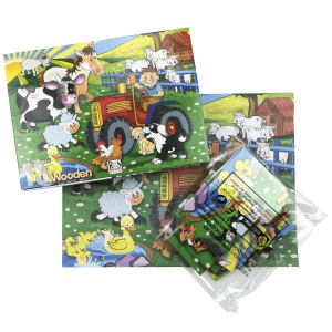 RGS FARM WOODEN PUZZLE A4 15 PIECE