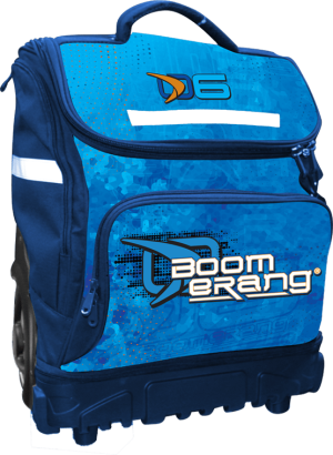 BOOMERANG XXL BIG-WHEEL HARDBASE TROLLEY BOYS BLUE