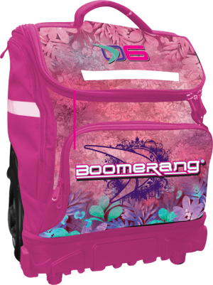 BOOMERANG XXL BIG-WHEEL HARDBASE TROLLEY GIRLS PINK
