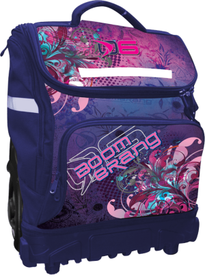 BOOMERANG XXL BIG-WHEEL HARDBASE TROLLEY GIRLS PURPLE