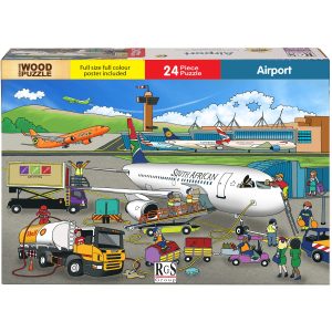 RGS AIRPORT WOODEN PUZZLE A4 24 PIECE