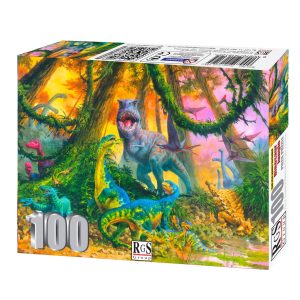RGS FOREST OF DINOSAURS PUZZLE 100 PIECE