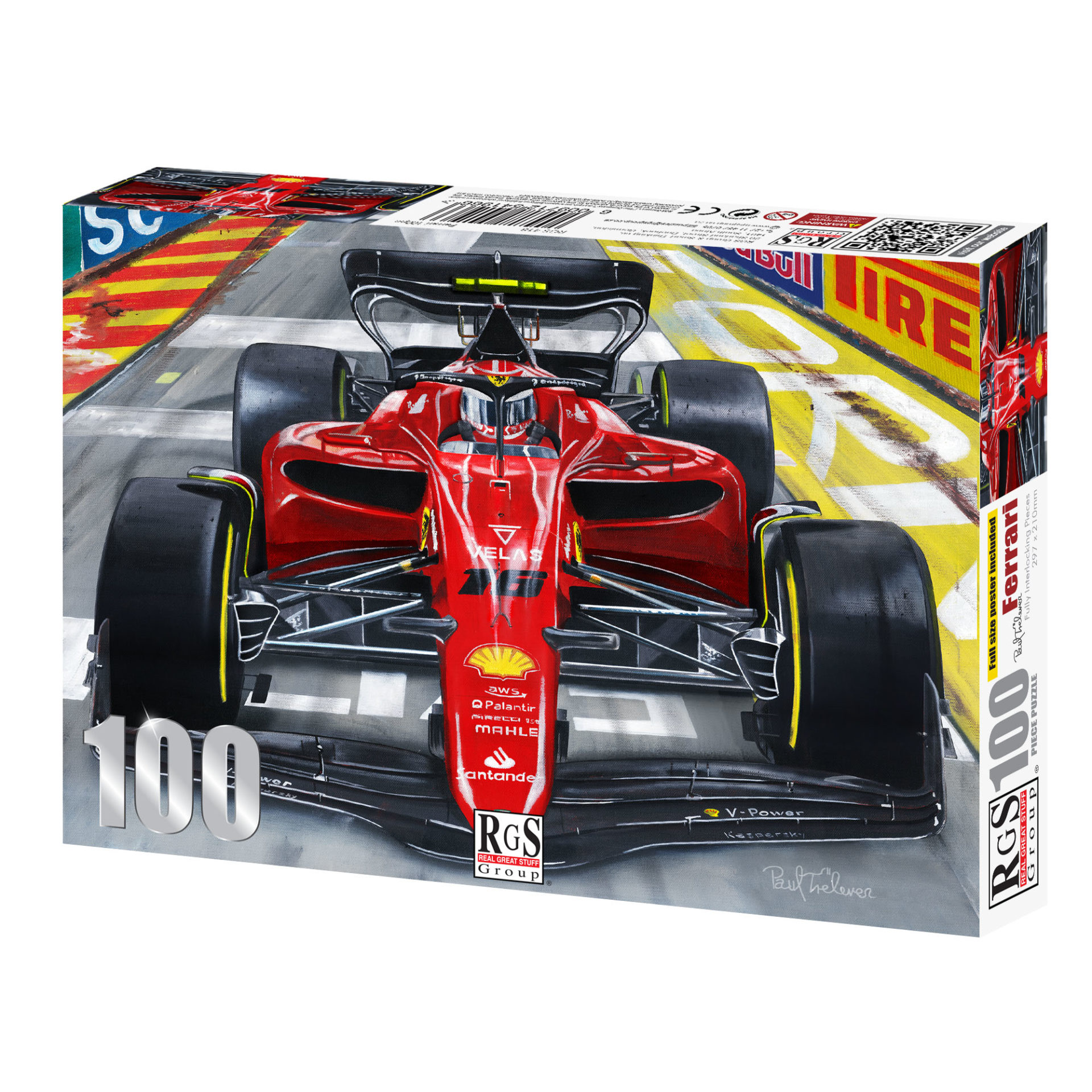 RGS FERRARI PUZZLE 100 PIECE