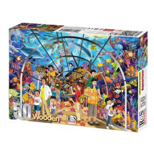 RGS AQUARIUM WOODEN PUZZLE A4 50 PIECE