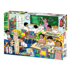 RGS IN THE CLASSROOM WOODEN PUZZLE A4 18 PIECE