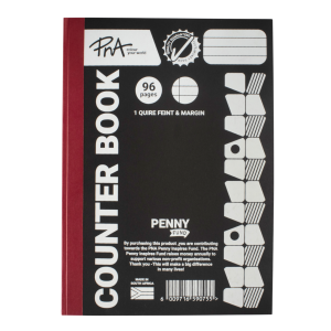 PNA Counter Book 1 Quire 96 Page F/M