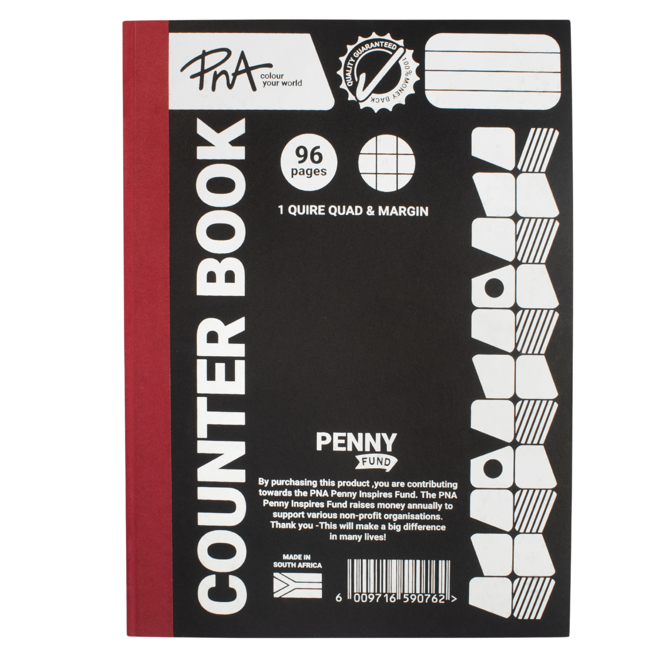 PNA COUNTER BOOK 1 QUIRE 96 PAGE Q/M
