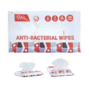 PNA Anti-Bacterial Wipes Pack of 40