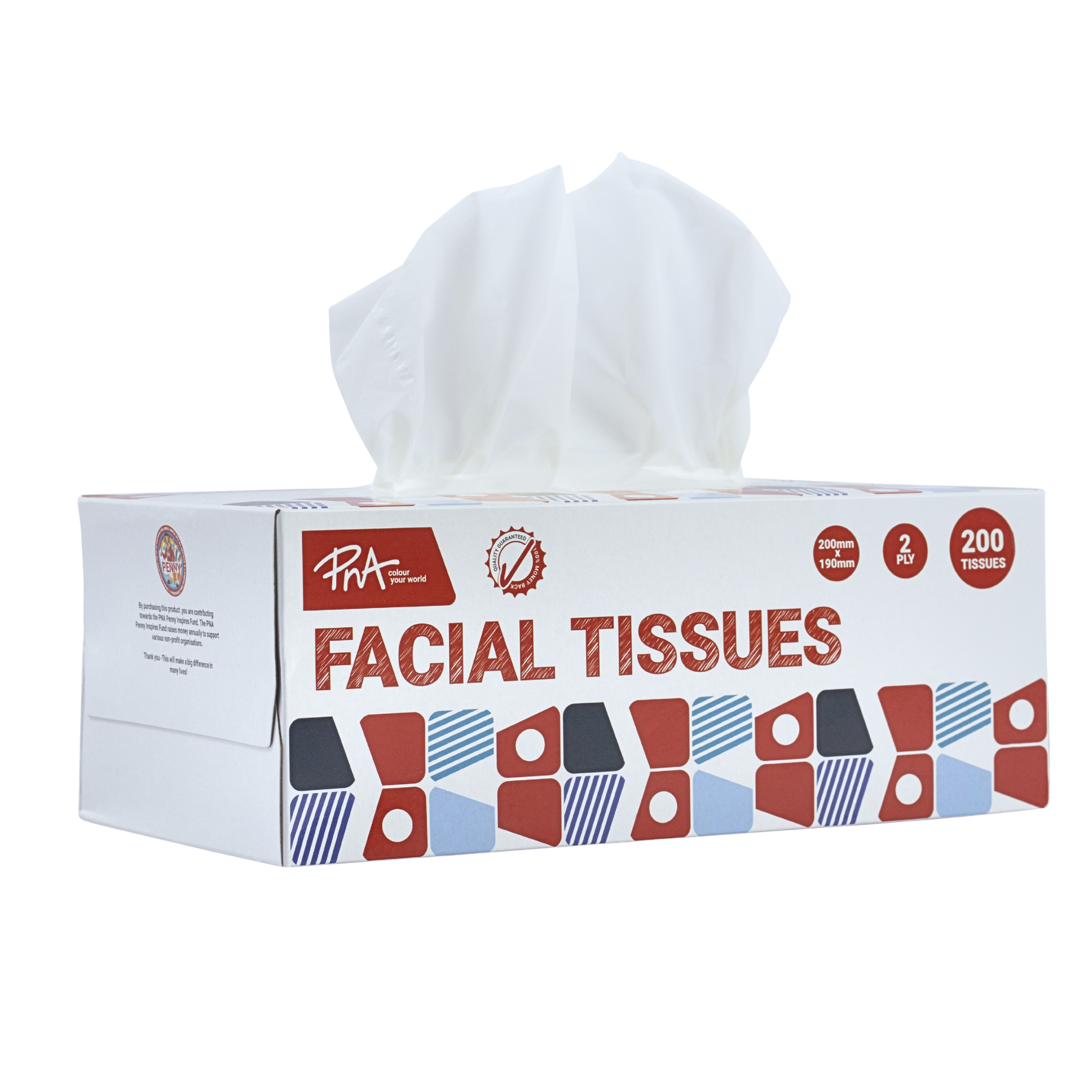 PNA FACIAL TISSUES BOX OF 200