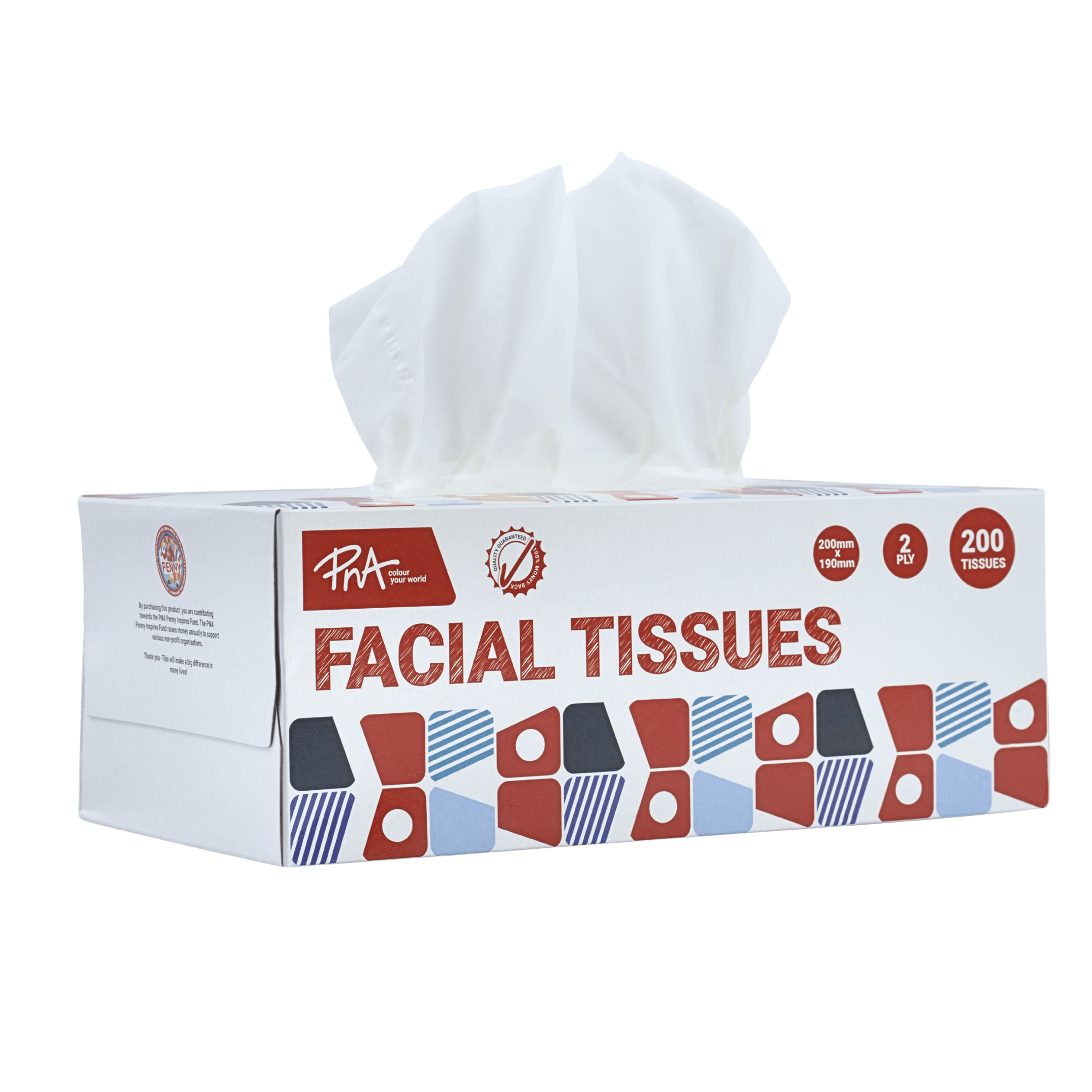 PNA FACIAL TISSUES BOX OF 200