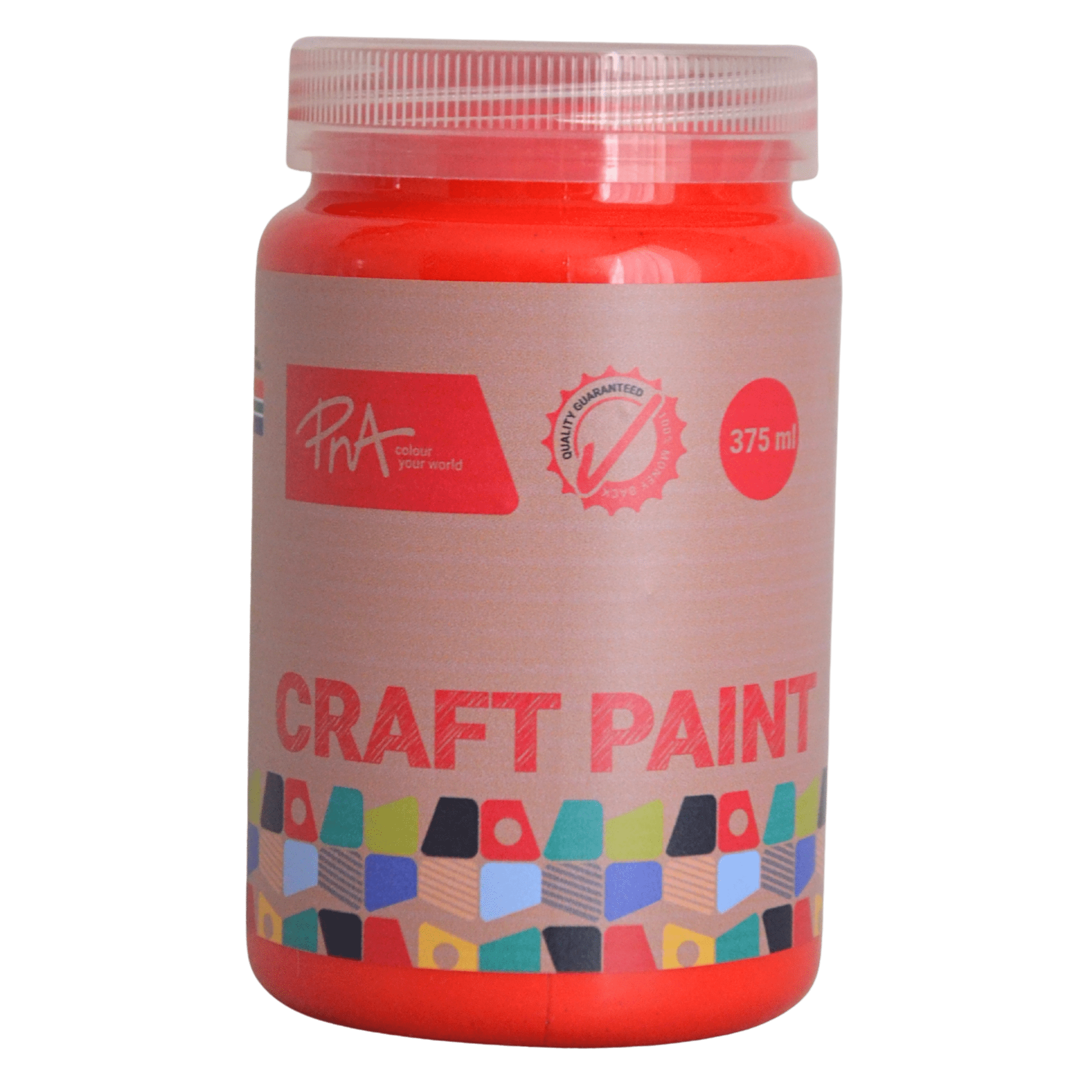 PNA CRAFTERS PAINT FIRECATCHER RED 375ML